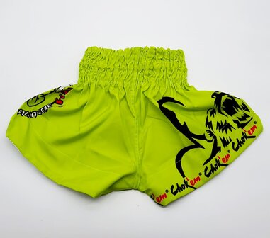 THAISHORT NEON GEEL FIGHTWEAR