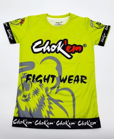 DRIFIT SHIRT NEON GEEL FIGHTWEAR