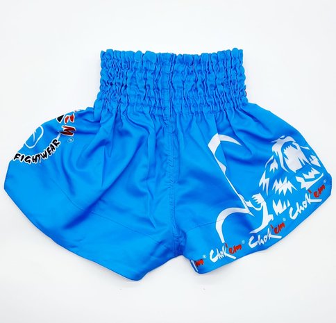 THAISHORT LICHT BLAUW FIGHTWEAR